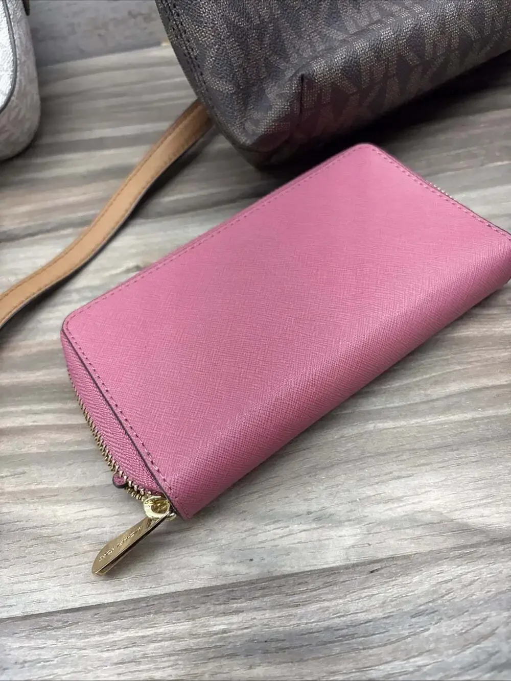 Michael Kors Morgan Leather Purse Lot Of 2+ Wallet